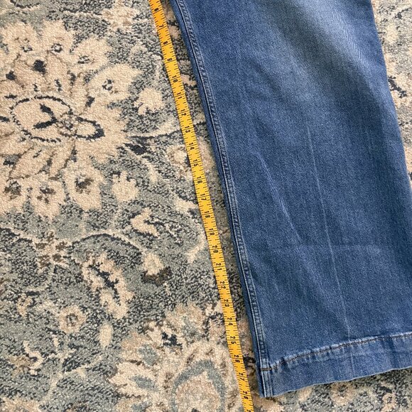 Anthropologie Pilcro "The Skipper" Wide Leg Cropped Jeans Sz 31 Tall - Picture 7 of 8